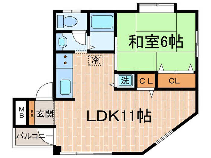 バーベナの物件間取画像