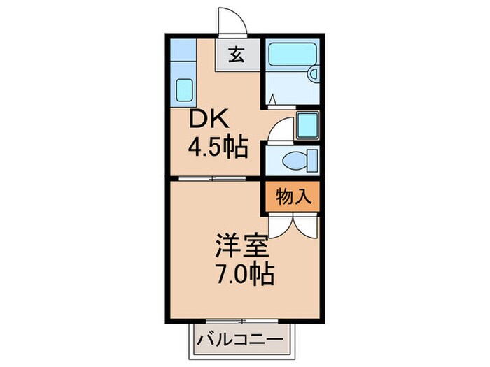 メゾン・ド・ジュールの物件間取画像