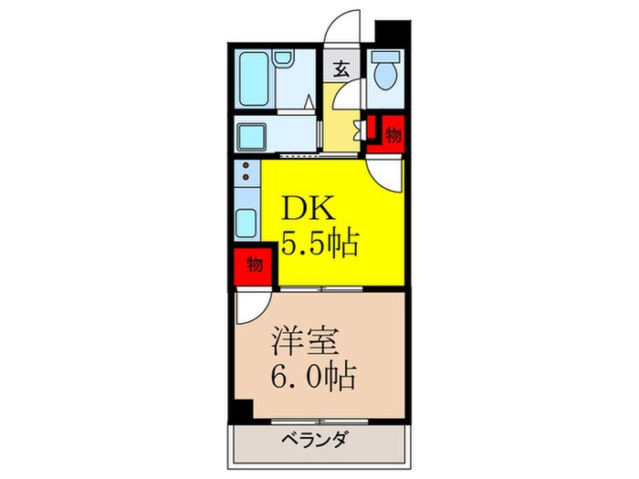 吉川ハイツの物件間取画像