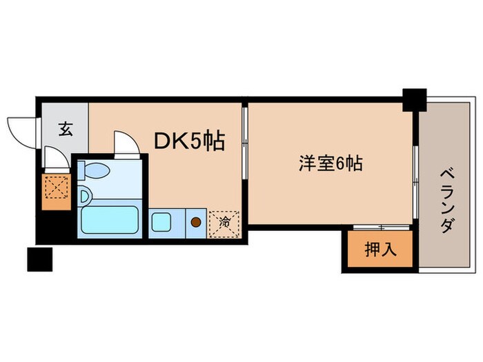 レオ松本の物件間取画像