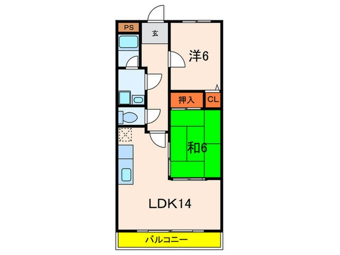 ファミ－ル安倉の物件間取画像