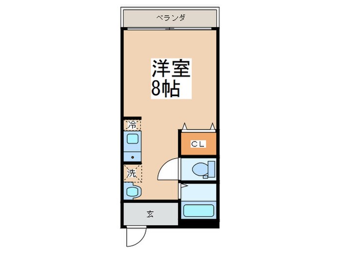 白龍ビルの物件間取画像