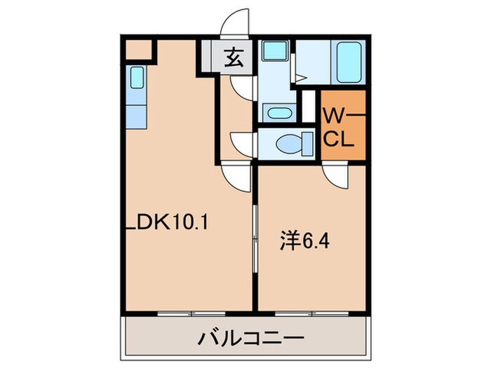 ジュリア塚口の物件間取画像