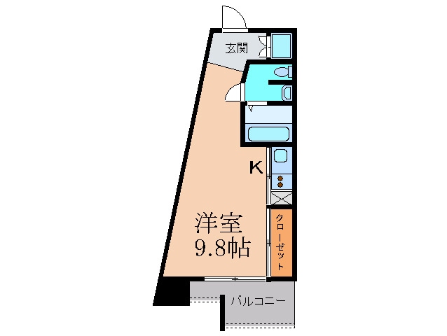 フォレステ－ジュ江坂公園の物件間取画像