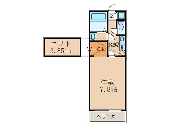 フォレステ－ジュ江坂公園の物件間取画像