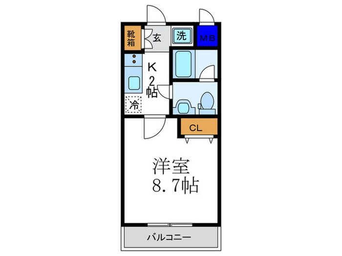 物件間取画像