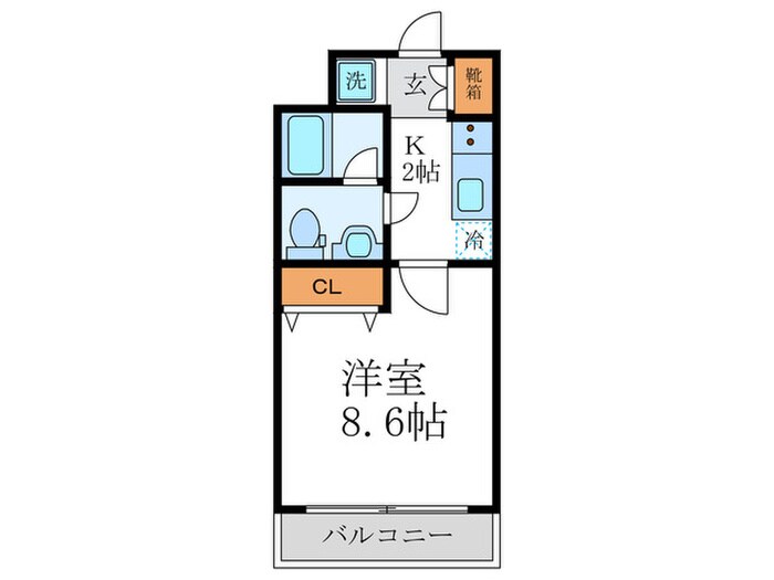 物件間取画像