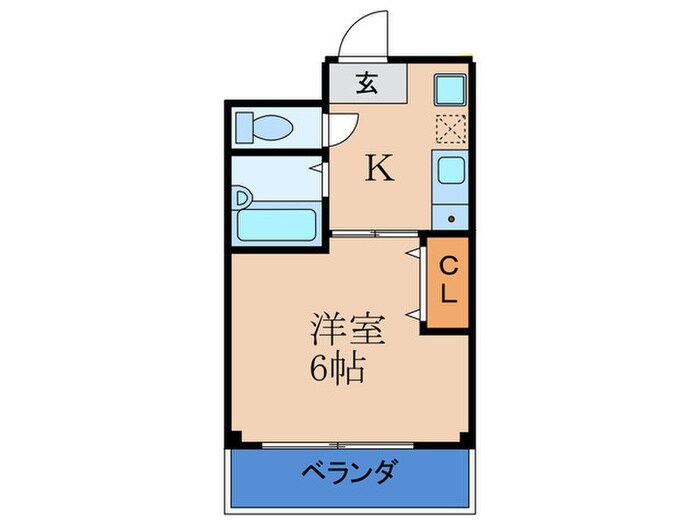 ﾌﾟﾚﾐｱ豊里の物件間取画像