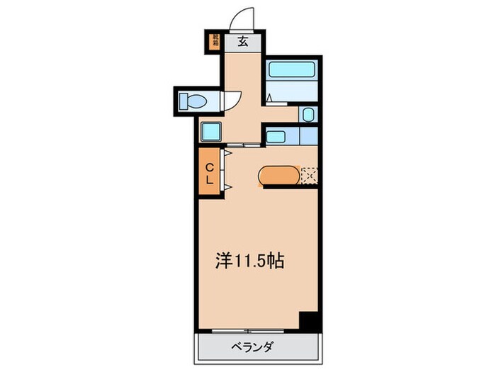 ブランメゾン堀川の物件間取画像