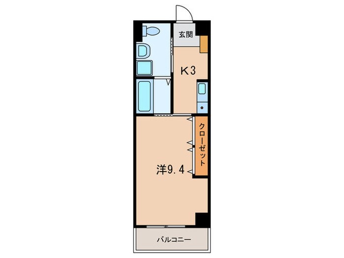 アルバ谷上の物件間取画像