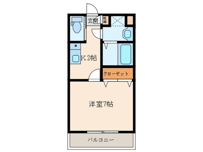 グレイス塚口の物件間取画像