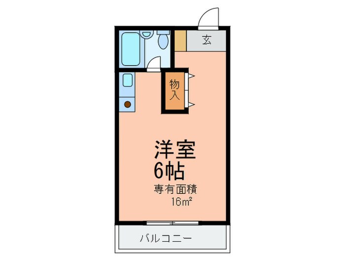 六甲石橋プラザの物件間取画像