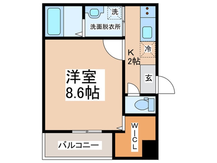 フジパレス三国ヶ丘サウスの物件間取画像