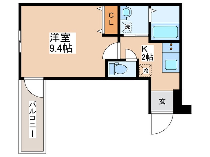 フジパレス三国ヶ丘サウスの物件間取画像