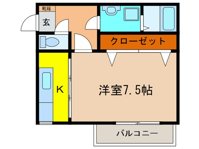 小戸日進ビルの物件間取画像