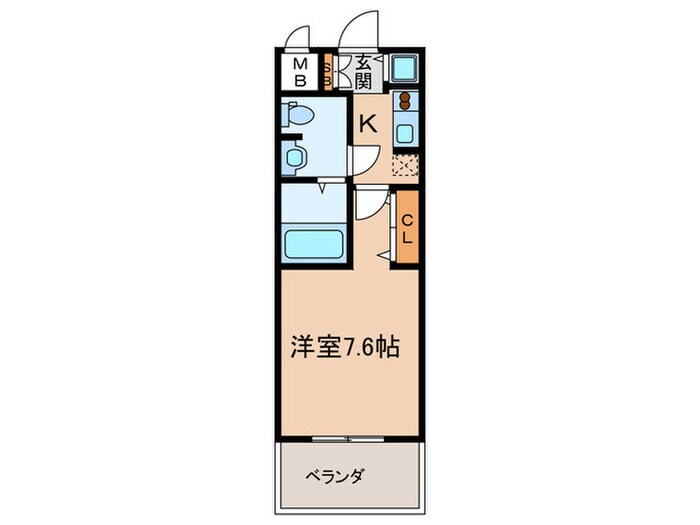 Ｓ－ＲＥＳＩＤＥＮＣＥ天王寺の物件間取画像