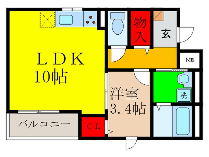 ガロファニーノの物件間取画像