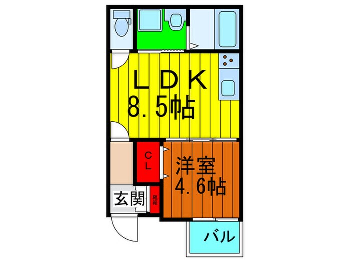 物件間取画像