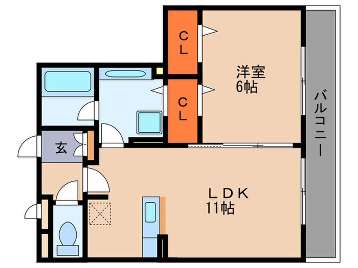 シンフォニアの物件間取画像