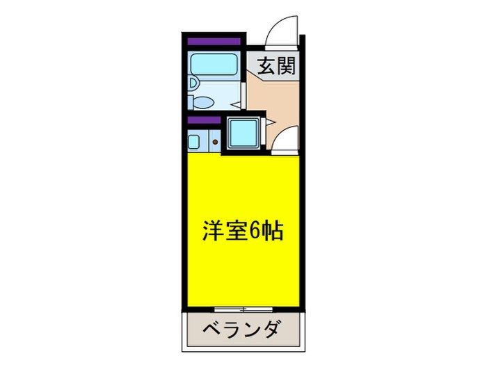 シャルマンフジ和泉大宮弐番館の物件間取画像