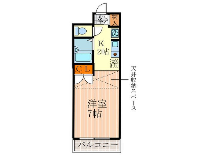 ベルシーズの物件間取画像