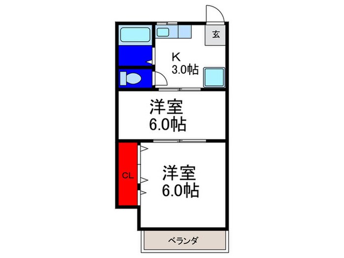 コバルト・ハイツの物件間取画像