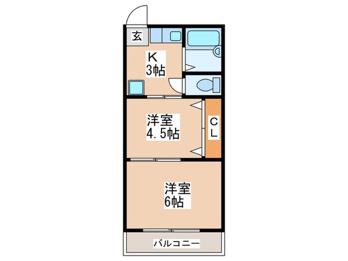 物件間取画像