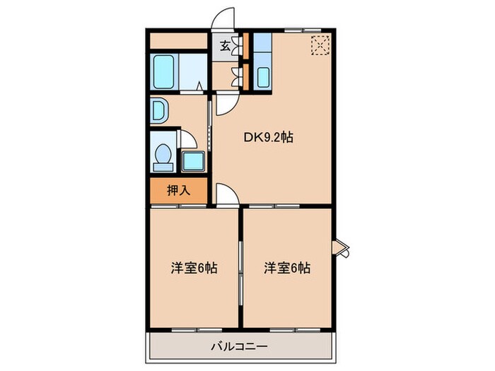 Ｆｉｎｅマンションの物件間取画像