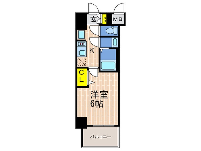 EC神戸グランスタイル(1110)の物件間取画像