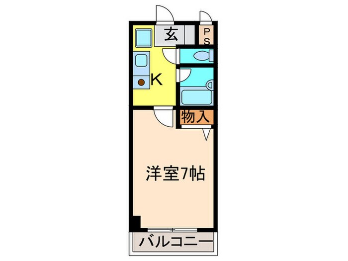 アーバンフジの物件間取画像