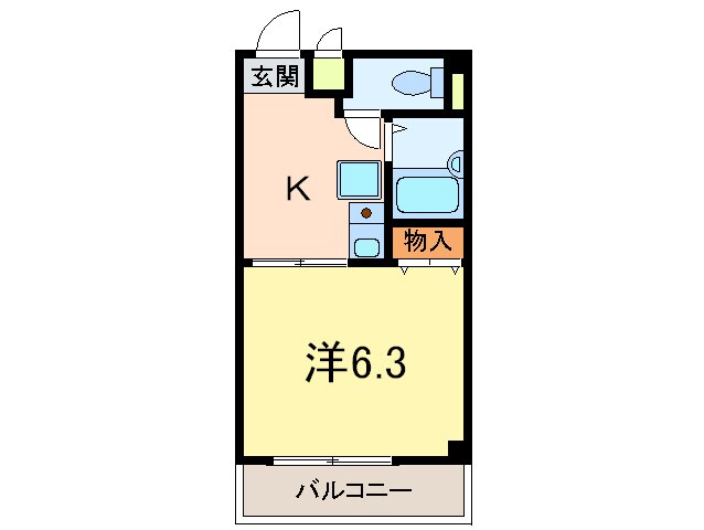 ウィステリア青木の物件間取画像