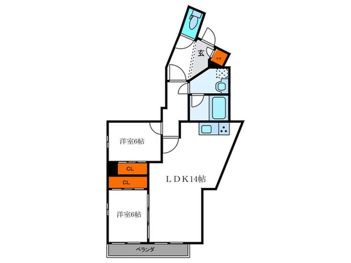 Waveの物件間取画像