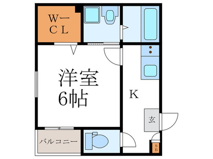 レジデンス藤の物件間取画像