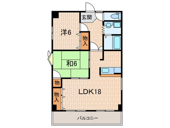 甲東ベリーズの物件間取画像