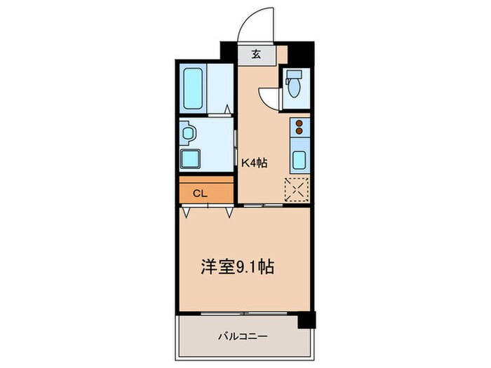 レバンガABENO APの物件間取画像