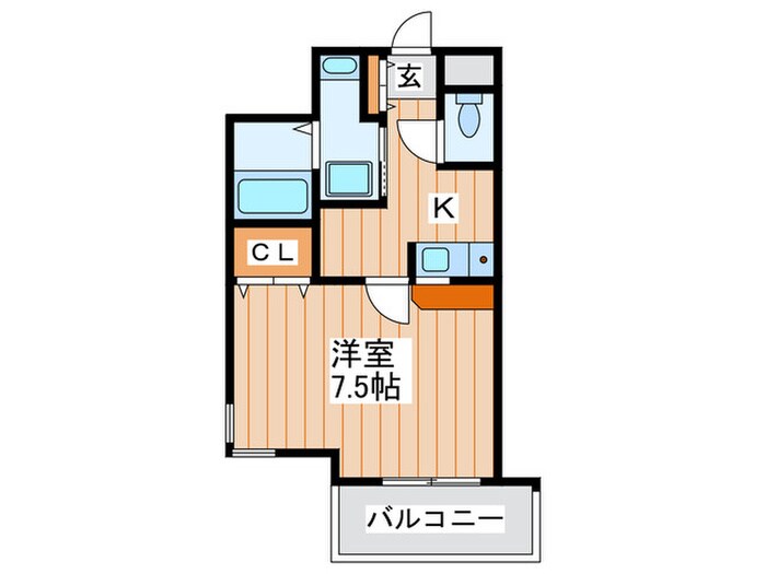 ルピナスⅡの物件間取画像