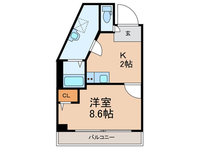 ラスペランザ京橋の物件間取画像