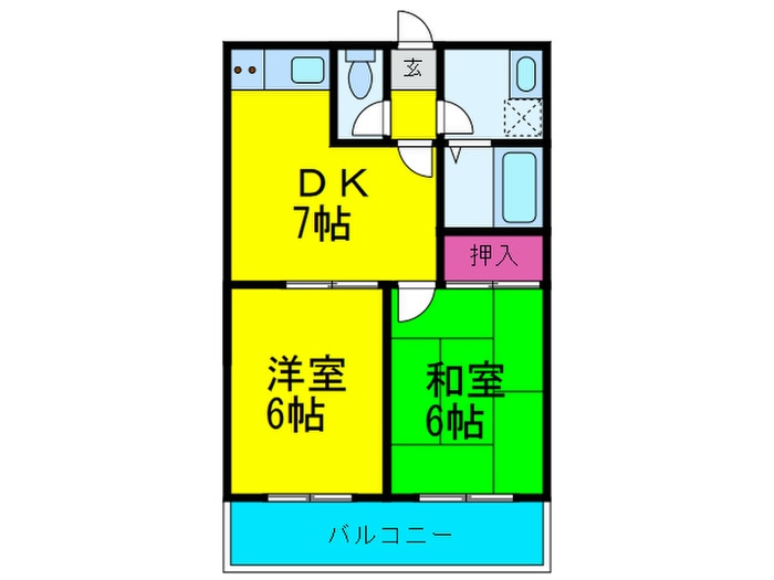 アールグレイ山本の物件間取画像