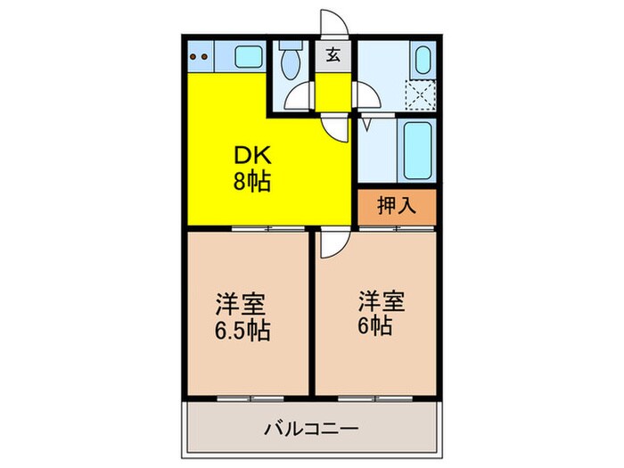 物件間取画像