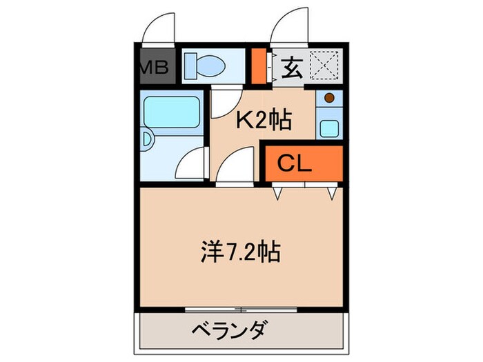 物件間取画像