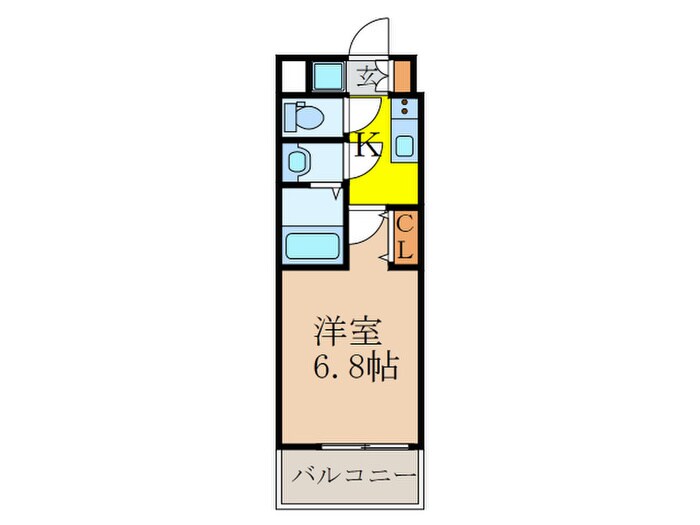 ウインズコート新大阪Ⅱの物件間取画像