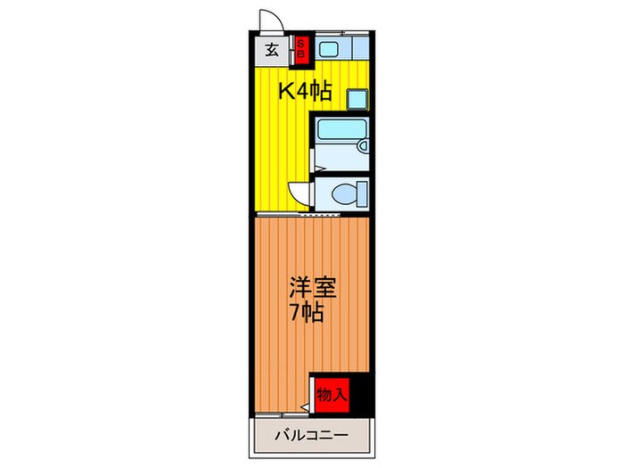 橋波東之町２丁目文化の物件間取画像