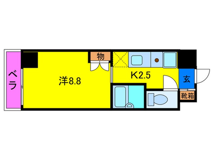 Ｏｃｔｈｉｌｌの物件間取画像