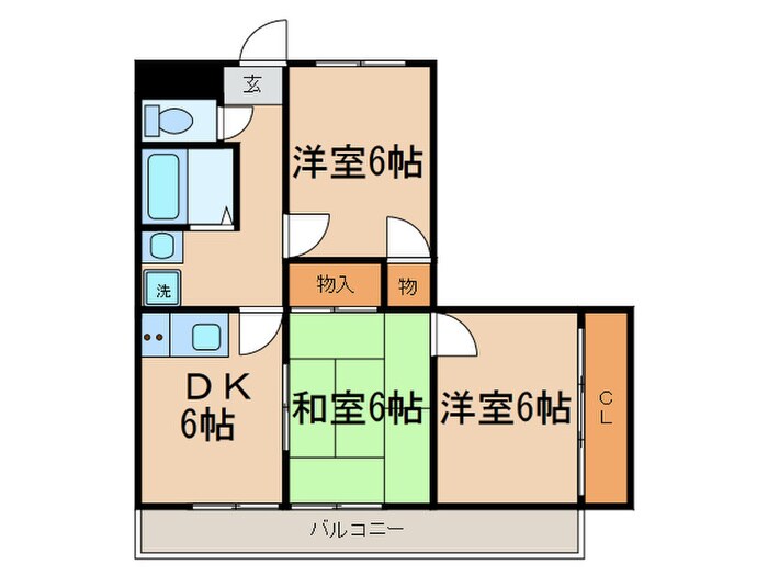 ザ メドウズの物件間取画像