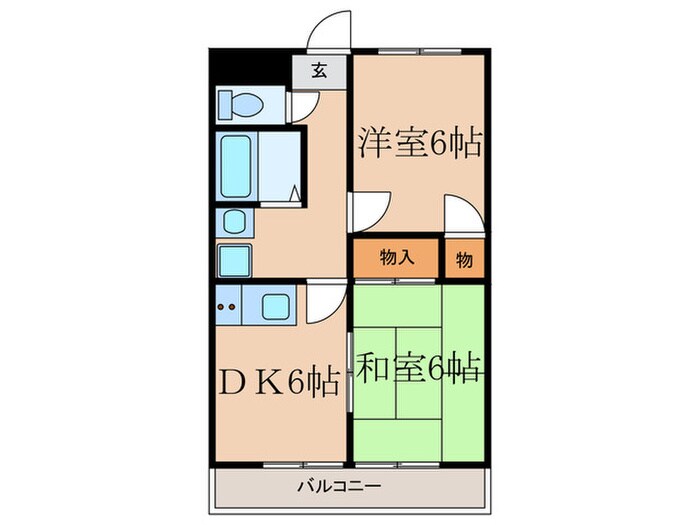 ザ メドウズの物件間取画像