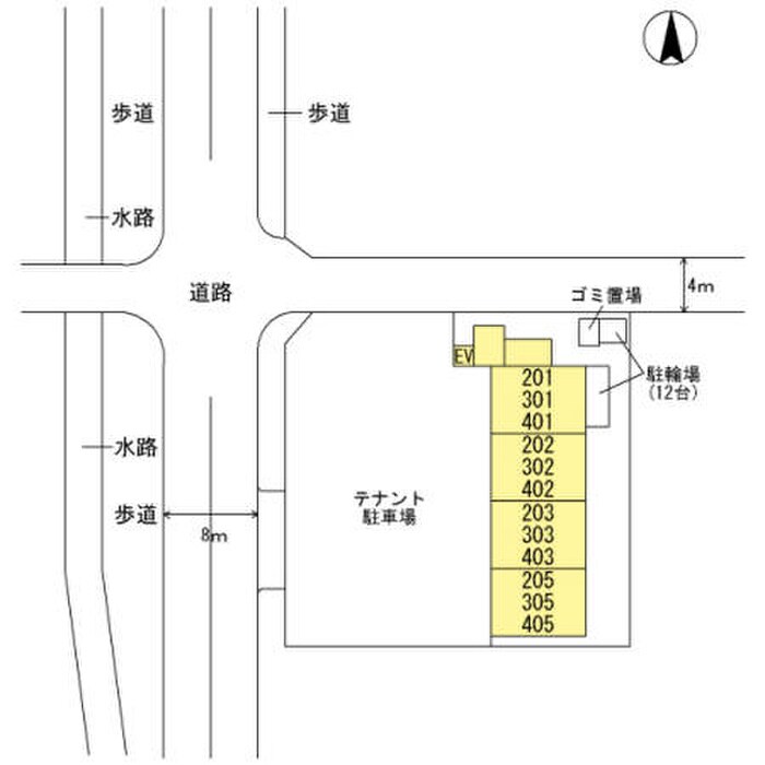 ヴィラコンフォートの物件外観写真