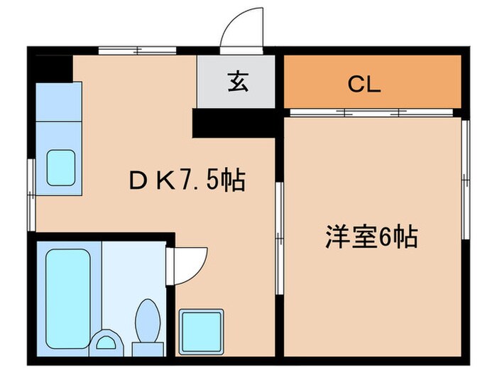 メゾンＳＡＮＯの物件間取画像