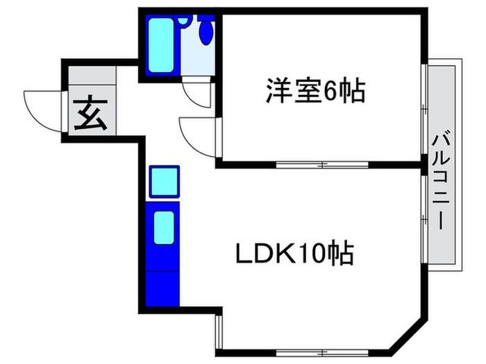 空港第３ビルの物件間取画像