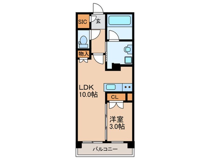 アーバンパーク淡路の物件間取画像