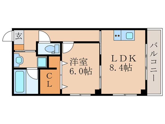 レジデンス雅都の物件間取画像
